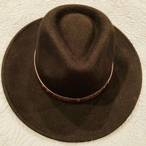 Black Fedora Hat